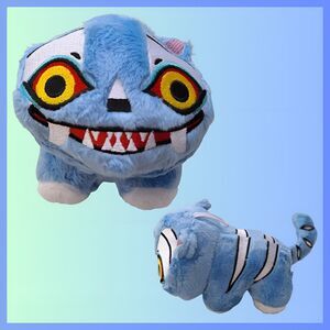 Netflix K-Pop Demon Hunters Tiger Derpy Animal Plush Soft Collectible Figure